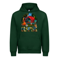 Forest Green camping Urban Hoodie - texasbilliewilder