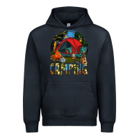 Navy camping Urban Hoodie - texasbilliewilder