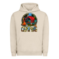 Pigment French Oak camping Urban Hoodie - texasbilliewilder