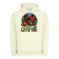 Pigment Pistachio camping Urban Hoodie - texasbilliewilder
