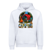 White camping Urban Hoodie - texasbilliewilder