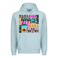 Blue Mist nana gemstone sunflower Premium Hoodie - texasbilliewilder
