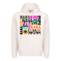 Pale Pink nana gemstone sunflower Premium Hoodie - texasbilliewilder