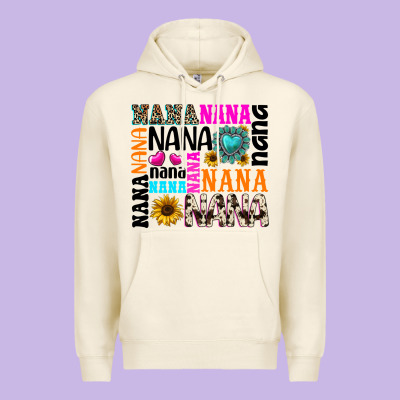 Premium Hoodie nana gemstone sunflower
