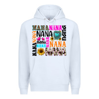 White nana gemstone sunflower Premium Hoodie - texasbilliewilder