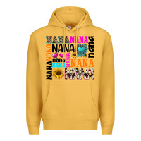 Mustard nana gemstone sunflower Premium Hoodie - texasbilliewilder
