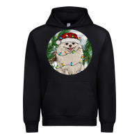 Black Pomeranian And Farm Urban Hoodie - RanaPortraitStore