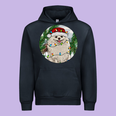Urban Hoodie Pomeranian And Farm