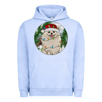 Pigment Grape Ice Pomeranian And Farm Urban Hoodie - RanaPortraitStore