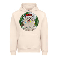 Sandshell Pomeranian And Farm Urban Hoodie - RanaPortraitStore