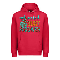 Cardinal not perfect just forgiven Premium Hoodie - texasbilliewilder