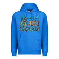 True Royal not perfect just forgiven Premium Hoodie - texasbilliewilder