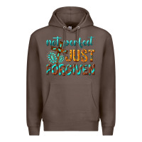 Coffee not perfect just forgiven Premium Hoodie - texasbilliewilder
