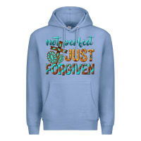 Colony Blue not perfect just forgiven Premium Hoodie - texasbilliewilder