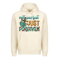 Sandshell not perfect just forgiven Premium Hoodie - texasbilliewilder