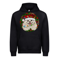 Black Christmas pomeranian Urban Hoodie - RanaPortraitStore
