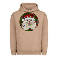 Pigment Burro Christmas pomeranian Urban Hoodie - RanaPortraitStore
