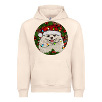 Sandshell Christmas pomeranian Urban Hoodie - RanaPortraitStore