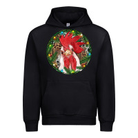 Black Roaster Christmas Urban Hoodie - RanaPortraitStore