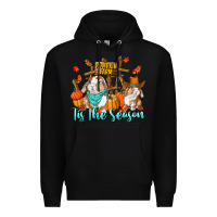 Black Tis The Season Premium Hoodie - RanaPortraitStore