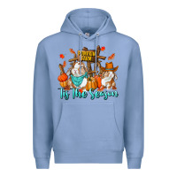 Colony Blue Tis The Season Premium Hoodie - RanaPortraitStore
