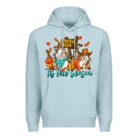 Blue Mist Tis The Season Premium Hoodie - RanaPortraitStore