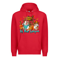 Red Tis The Season Premium Hoodie - RanaPortraitStore
