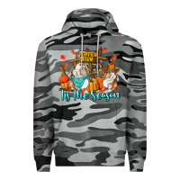 Slate Camo Tis The Season Premium Hoodie - RanaPortraitStore