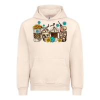 Sandshell coffee cups bull skull with gemstones Urban Hoodie - texasbilliewilder