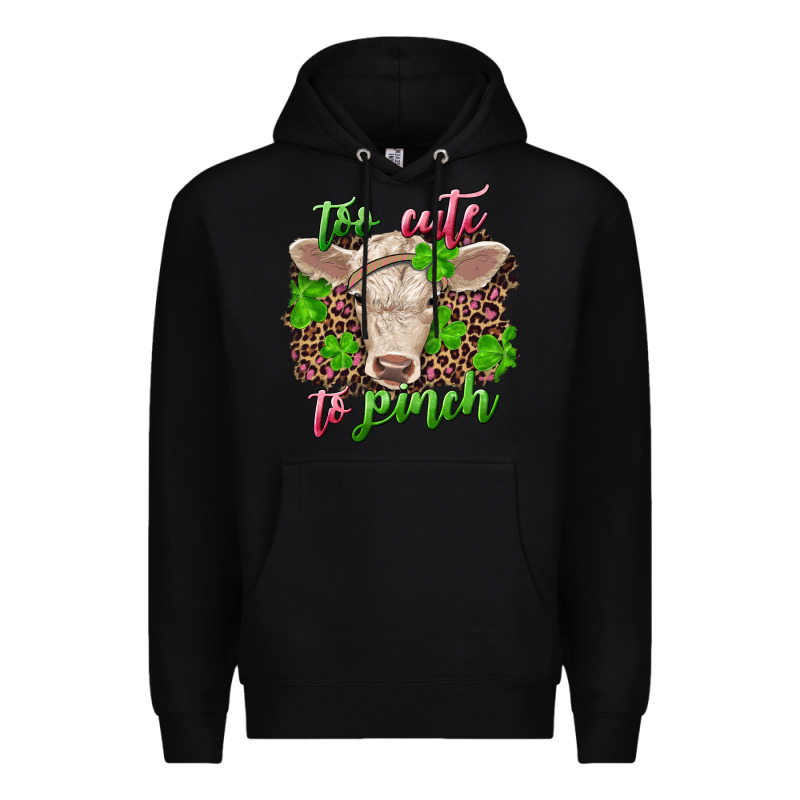 Too Cute To Pinch Charolais Calf Premium Hoodie by RanaPortraitStore | Teevron