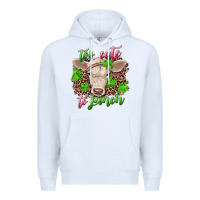 White Too cute to pinch charolais calf Premium Hoodie - RanaPortraitStore