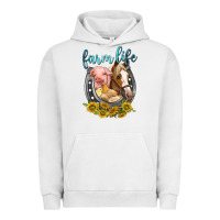 Pigment Lunar Rock chicken pig horse farm life Urban Hoodie - texasbilliewilder