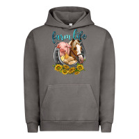 Pigment Tornado chicken pig horse farm life Urban Hoodie - texasbilliewilder