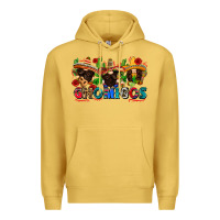 Antique Gold gnomigos Premium Hoodie - Zillion Design Studio