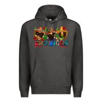 Charcoal Heather gnomigos Premium Hoodie - Zillion Design Studio