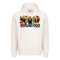 Pale Pink gnomigos Premium Hoodie - Zillion Design Studio