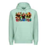 Seafoam gnomigos Premium Hoodie - Zillion Design Studio