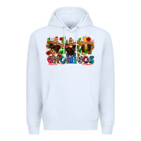 White gnomigos Premium Hoodie - Zillion Design Studio