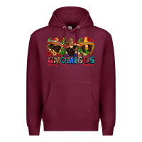 Burgundy gnomigos Premium Hoodie - Zillion Design Studio