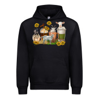 Black coffee cups goats Urban Hoodie - texasbilliewilder