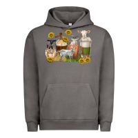 Coffee Cups Goats Urban Hoodie | Teevron