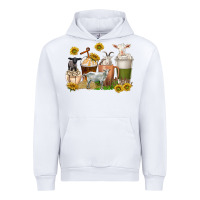 White coffee cups goats Urban Hoodie - texasbilliewilder