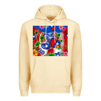 Pina Colada puerto rico hearts Premium Hoodie - Zillion Design Studio