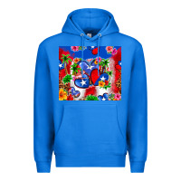True Royal puerto rico hearts Premium Hoodie - Zillion Design Studio