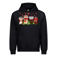 Black coffee cups lady bug with daisies Urban Hoodie - texasbilliewilder