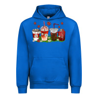 Cobalt coffee cups lady bug with daisies Urban Hoodie - texasbilliewilder