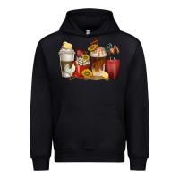 Black coffee cups rooster Urban Hoodie - texasbilliewilder
