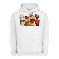 Pigment Lunar Rock coffee cups rooster Urban Hoodie - texasbilliewilder