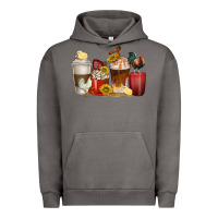 Pigment Tornado coffee cups rooster Urban Hoodie - texasbilliewilder