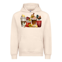 Sandshell coffee cups rooster Urban Hoodie - texasbilliewilder